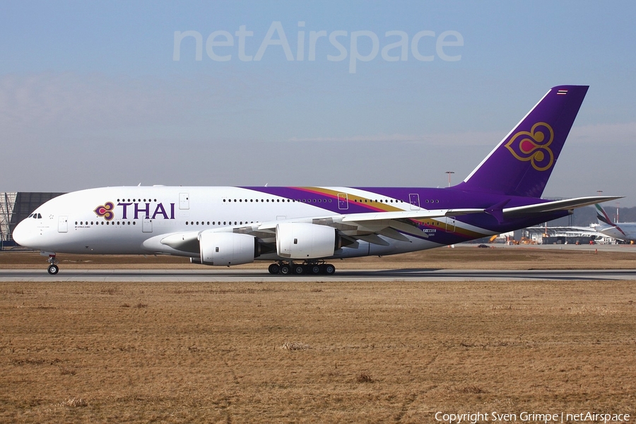 Thai Airways International Airbus A380-841 (F-WWSE) | Photo 21580