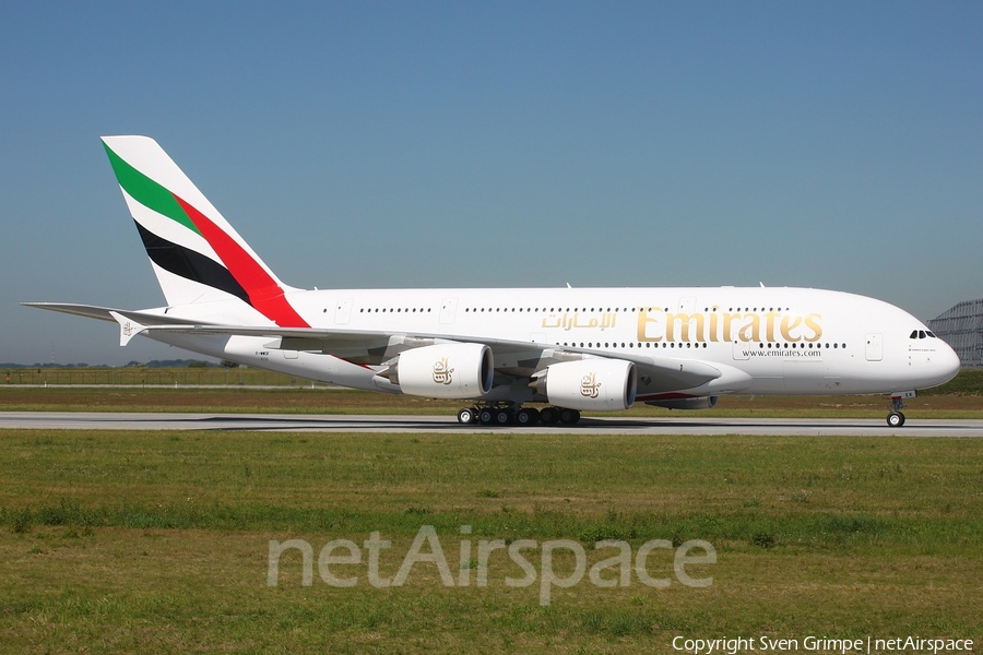 Emirates Airbus A380-861 (F-WWSF) | Photo 29797