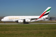 Emirates Airbus A380-861 (F-WWSF) at  Hamburg - Finkenwerder, Germany