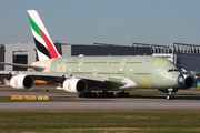 Emirates Airbus A380-861 (F-WWSG) at  Hamburg - Finkenwerder, Germany
