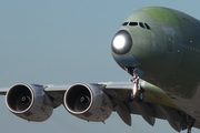 Emirates Airbus A380-861 (F-WWSG) at  Hamburg - Finkenwerder, Germany