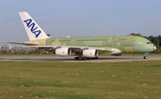 All Nippon Airways - ANA Airbus A380-841 (F-WWSH) at  Hamburg - Finkenwerder, Germany