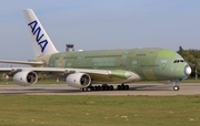 All Nippon Airways - ANA Airbus A380-841 (F-WWSH) at  Hamburg - Finkenwerder, Germany