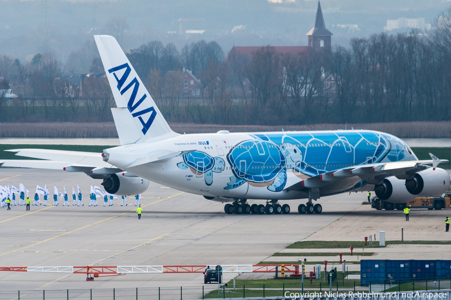 All Nippon Airways - ANA Airbus A380-841 (F-WWSH) | Photo 284258