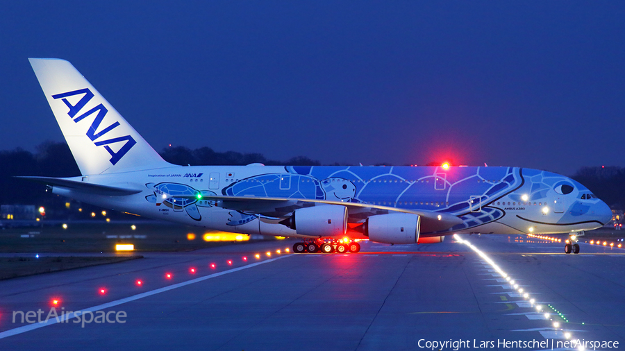 All Nippon Airways - ANA Airbus A380-841 (F-WWSH) | Photo 293834