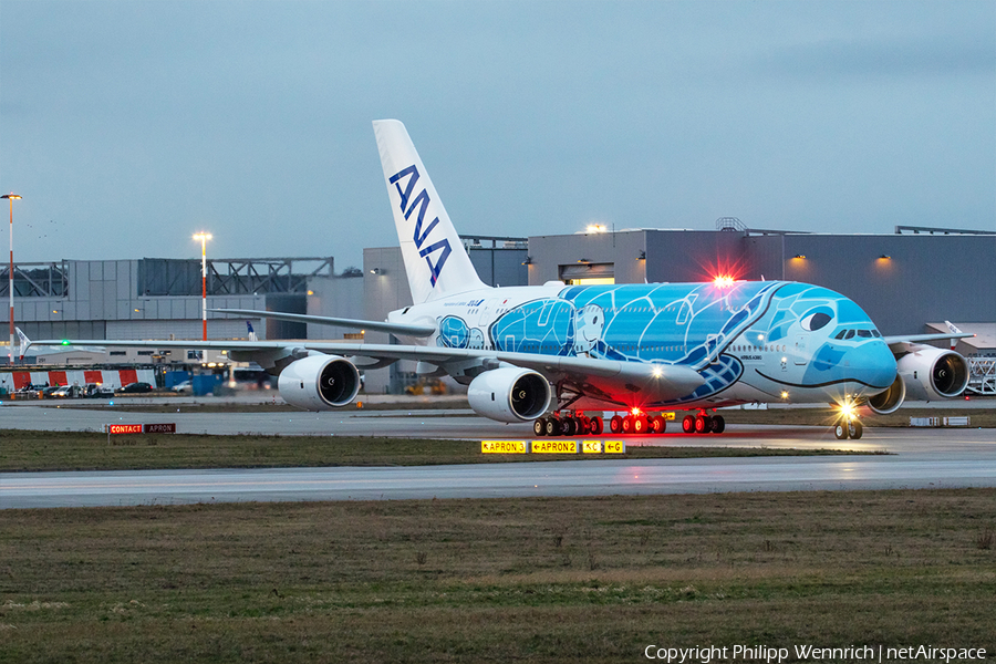 All Nippon Airways - ANA Airbus A380-841 (F-WWSH) | Photo 293880
