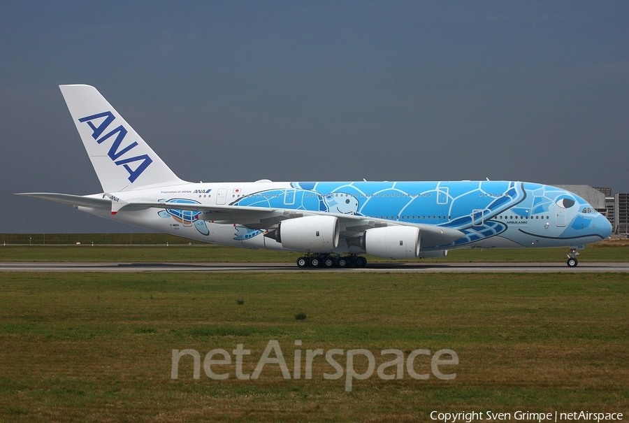 All Nippon Airways - ANA Airbus A380-841 (F-WWSH) | Photo 293956