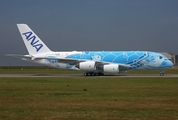 All Nippon Airways - ANA Airbus A380-841 (F-WWSH) at  Hamburg - Finkenwerder, Germany
