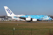 All Nippon Airways - ANA Airbus A380-841 (F-WWSH) at  Hamburg - Finkenwerder, Germany