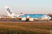 All Nippon Airways - ANA Airbus A380-841 (F-WWSH) at  Hamburg - Finkenwerder, Germany