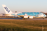 All Nippon Airways - ANA Airbus A380-841 (F-WWSH) at  Hamburg - Finkenwerder, Germany