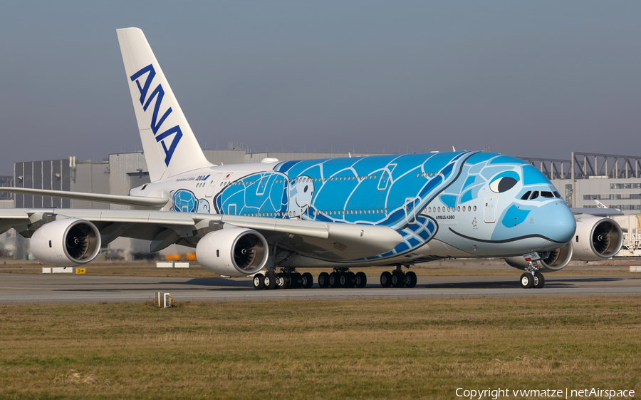 All Nippon Airways - ANA Airbus A380-841 (F-WWSH) | Photo 294188