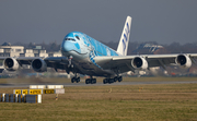 All Nippon Airways - ANA Airbus A380-841 (F-WWSH) at  Hamburg - Finkenwerder, Germany