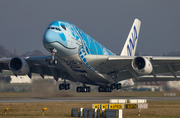 All Nippon Airways - ANA Airbus A380-841 (F-WWSH) at  Hamburg - Finkenwerder, Germany