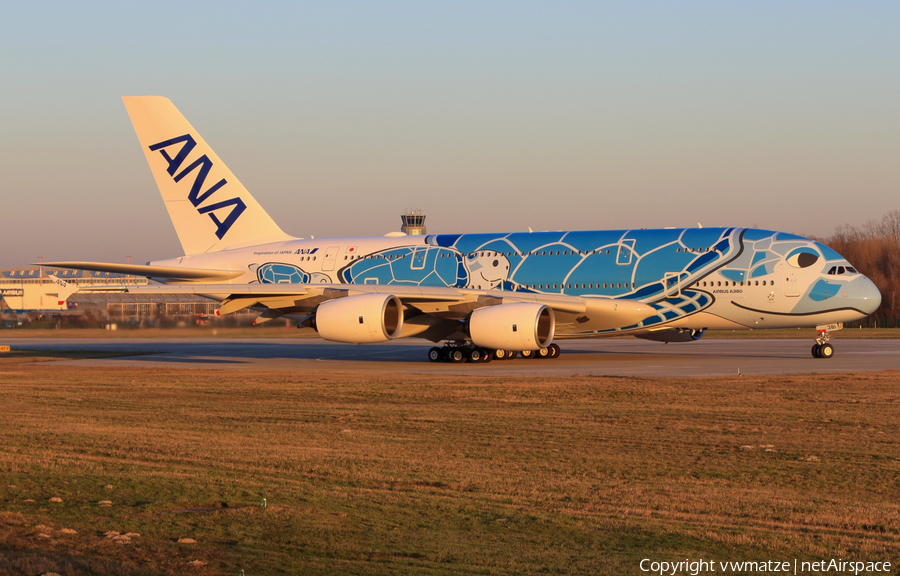 All Nippon Airways - ANA Airbus A380-841 (F-WWSH) | Photo 294202