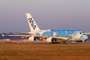 All Nippon Airways - ANA Airbus A380-841 (F-WWSH) at  Hamburg - Finkenwerder, Germany