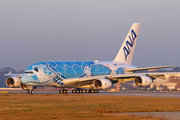 All Nippon Airways - ANA Airbus A380-841 (F-WWSH) at  Hamburg - Finkenwerder, Germany