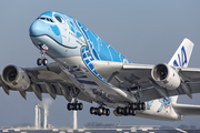 All Nippon Airways - ANA Airbus A380-841 (F-WWSH) at  Hamburg - Finkenwerder, Germany