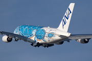 All Nippon Airways - ANA Airbus A380-841 (F-WWSH) at  Hamburg - Finkenwerder, Germany