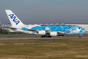 All Nippon Airways - ANA Airbus A380-841 (F-WWSH) at  Hamburg - Finkenwerder, Germany
