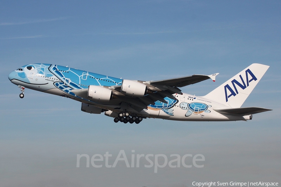 All Nippon Airways - ANA Airbus A380-841 (F-WWSH) | Photo 297080
