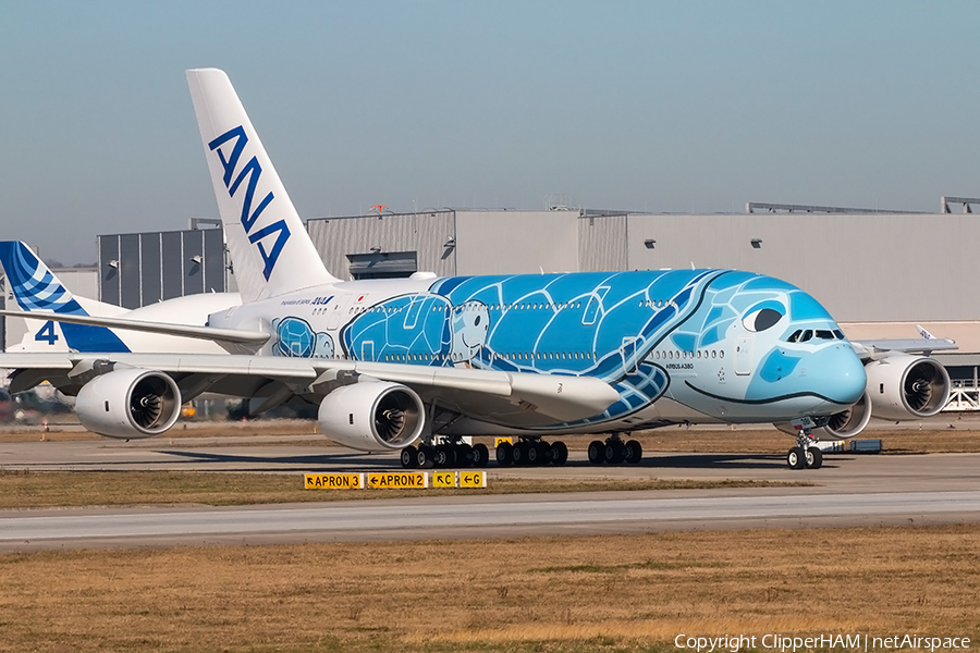 All Nippon Airways - ANA Airbus A380-841 (F-WWSH) | Photo 297825