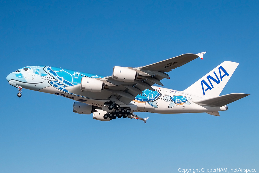 All Nippon Airways - ANA Airbus A380-841 (F-WWSH) | Photo 297830