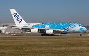 All Nippon Airways - ANA Airbus A380-841 (F-WWSH) at  Hamburg - Finkenwerder, Germany