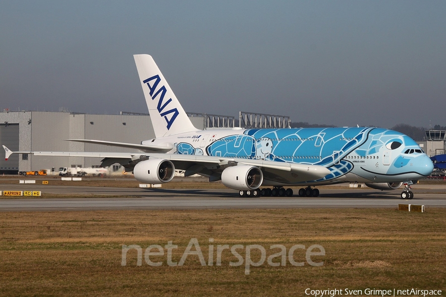 All Nippon Airways - ANA Airbus A380-841 (F-WWSH) | Photo 302747