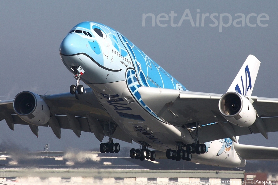 All Nippon Airways - ANA Airbus A380-841 (F-WWSH) | Photo 304823