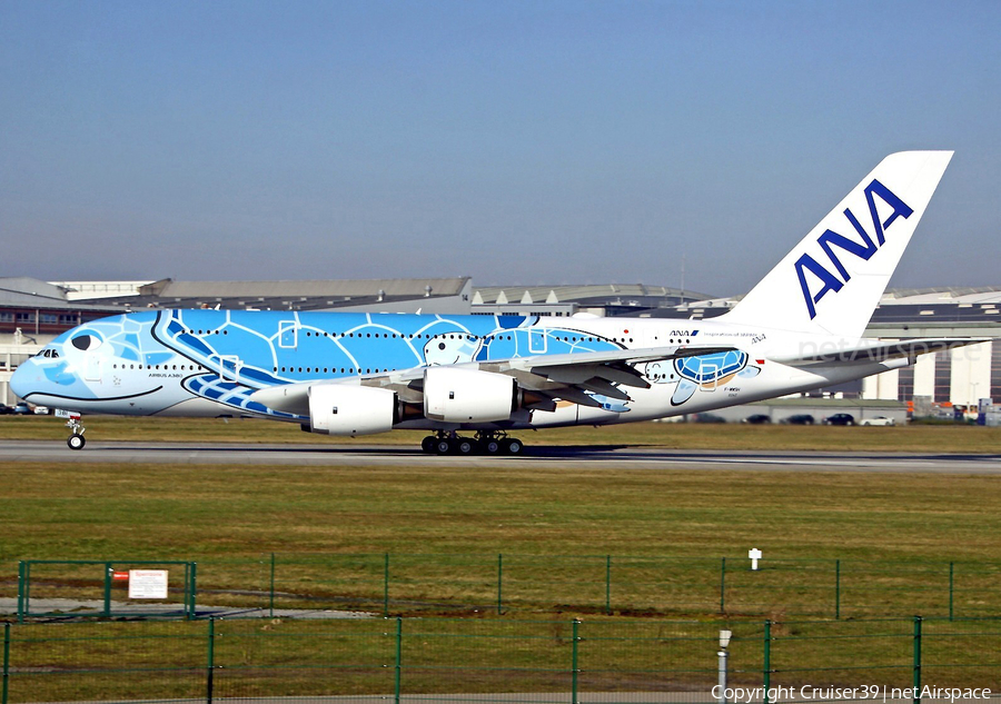 All Nippon Airways - ANA Airbus A380-841 (F-WWSH) | Photo 329626