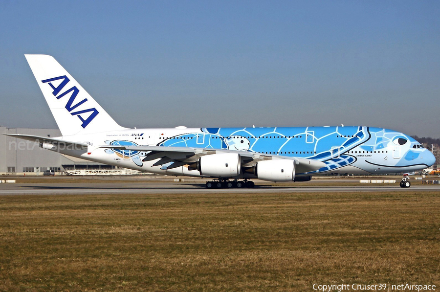 All Nippon Airways - ANA Airbus A380-841 (F-WWSH) | Photo 335392