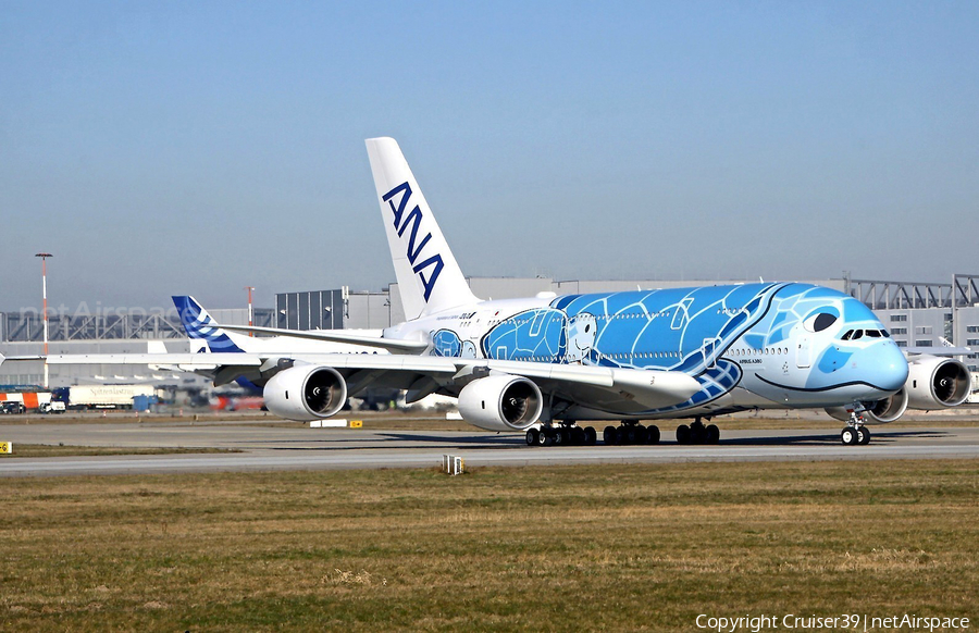 All Nippon Airways - ANA Airbus A380-841 (F-WWSH) | Photo 335393