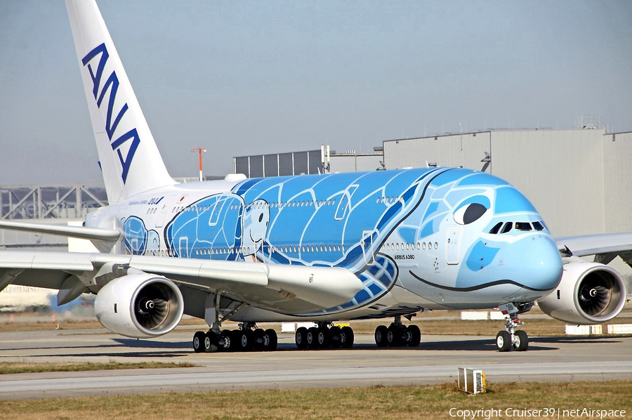 All Nippon Airways - ANA Airbus A380-841 (F-WWSH) | Photo 335395