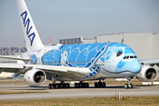 All Nippon Airways - ANA Airbus A380-841 (F-WWSH) at  Hamburg - Finkenwerder, Germany