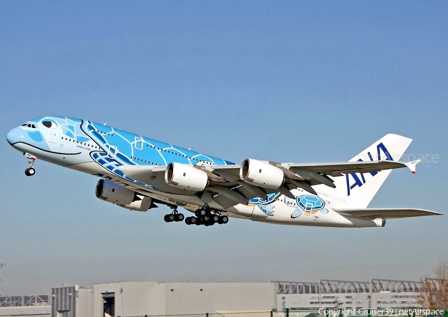 All Nippon Airways - ANA Airbus A380-841 (F-WWSH) | Photo 335396