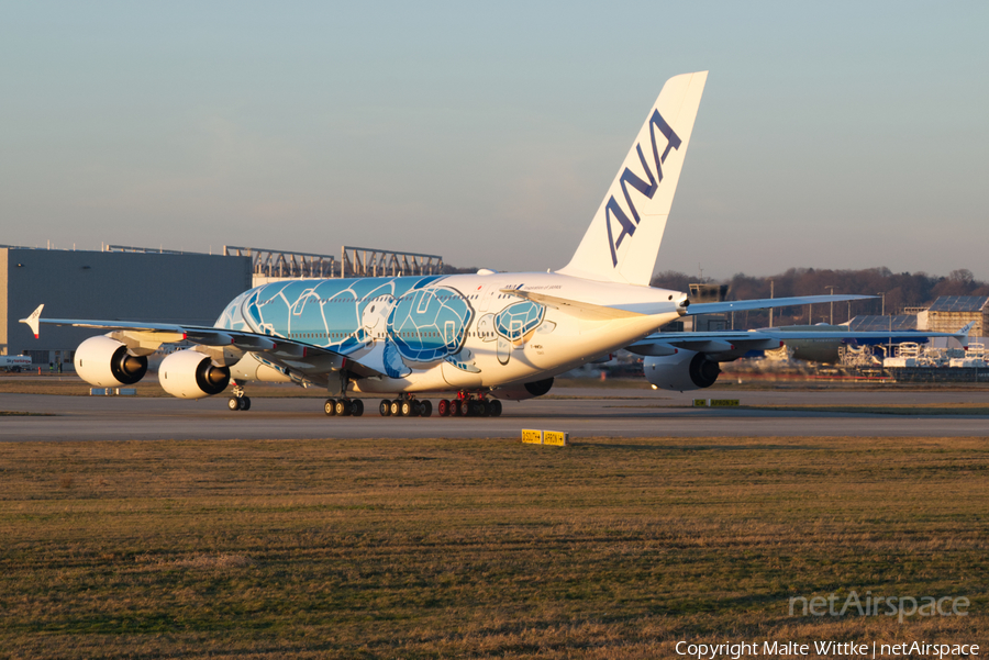 All Nippon Airways - ANA Airbus A380-841 (F-WWSH) | Photo 393897