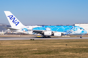 All Nippon Airways - ANA Airbus A380-841 (F-WWSH) at  Hamburg - Finkenwerder, Germany