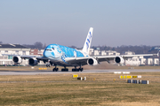 All Nippon Airways - ANA Airbus A380-841 (F-WWSH) at  Hamburg - Finkenwerder, Germany