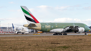 Emirates Airbus A380-842 (F-WWSH) at  Hamburg - Finkenwerder, Germany