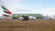 Emirates Airbus A380-842 (F-WWSH) at  Hamburg - Finkenwerder, Germany