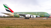 Emirates Airbus A380-842 (F-WWSH) at  Hamburg - Finkenwerder, Germany