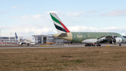 Emirates Airbus A380-842 (F-WWSH) at  Hamburg - Finkenwerder, Germany