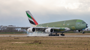 Emirates Airbus A380-842 (F-WWSH) at  Hamburg - Finkenwerder, Germany