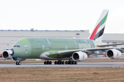 Emirates Airbus A380-842 (F-WWSH) at  Hamburg - Finkenwerder, Germany