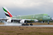 Emirates Airbus A380-842 (F-WWSH) at  Hamburg - Finkenwerder, Germany