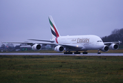 Emirates Airbus A380-842 (F-WWSH) at  Hamburg - Finkenwerder, Germany