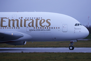 Emirates Airbus A380-842 (F-WWSH) at  Hamburg - Finkenwerder, Germany