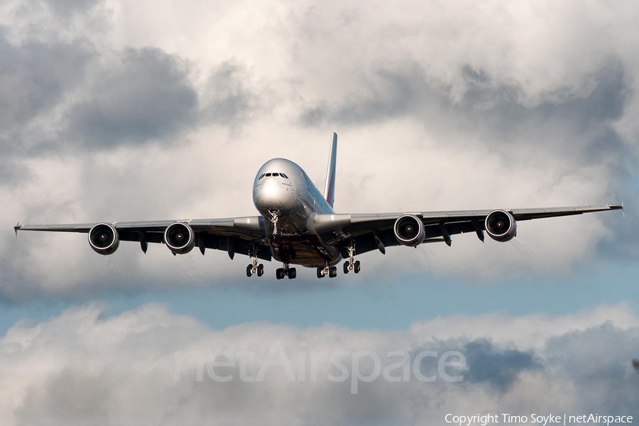 Emirates Airbus A380-861 (F-WWSH) | Photo 33466