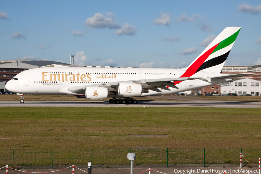 Emirates Airbus A380-861 (F-WWSH) | Photo 533525